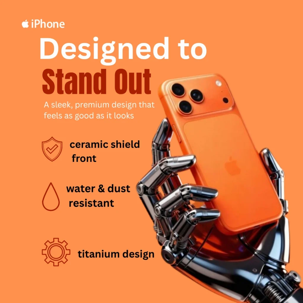 design of 17 pro max